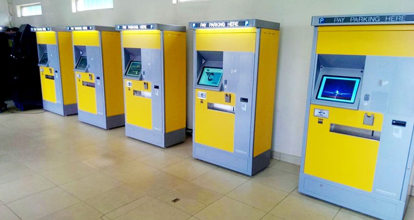 Payment Machines EBB Airport